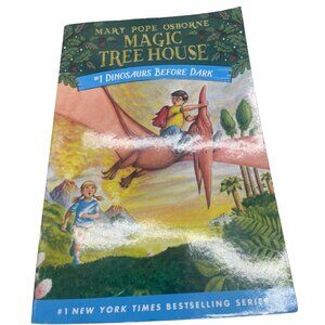 MagicTree House 1 Dinosaurs before dark paperback book Mary pope Osborne READ